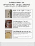 Hyaluronic Acid Kojic Acid Facial Serum