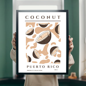 Coconut Digital Art Print