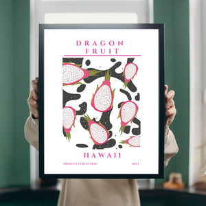 Dragon Fruit Digital Art Print