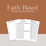 Faith- Based Bundle Journal/ Planner