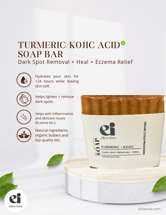 Turmeric + Kojic Acid Soap Bar
