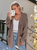 LILLUSORY Womens Oversized Cardigans Soft Knit Cardigan Sweater with Pockets