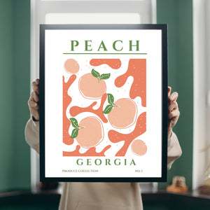 Peach Digital Art Print