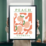 Peach Digital Art Print